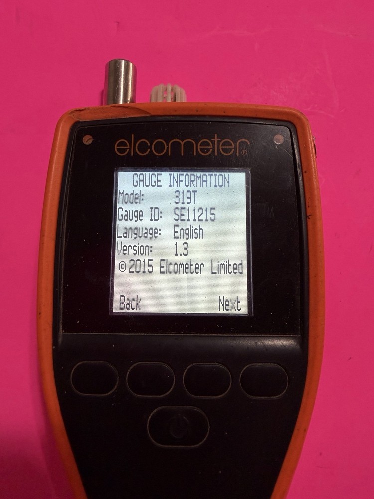 Elcometer 319T dew point meter
