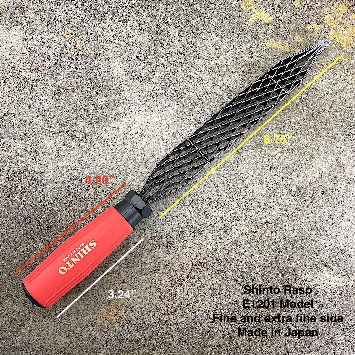 Shinto Saw Rasp - New Packaging - E1201