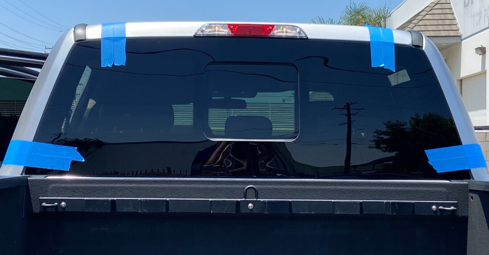 Fits 2015-2025 Ford F150 Manual Sliding Rear Back (flush fit) Window Heated