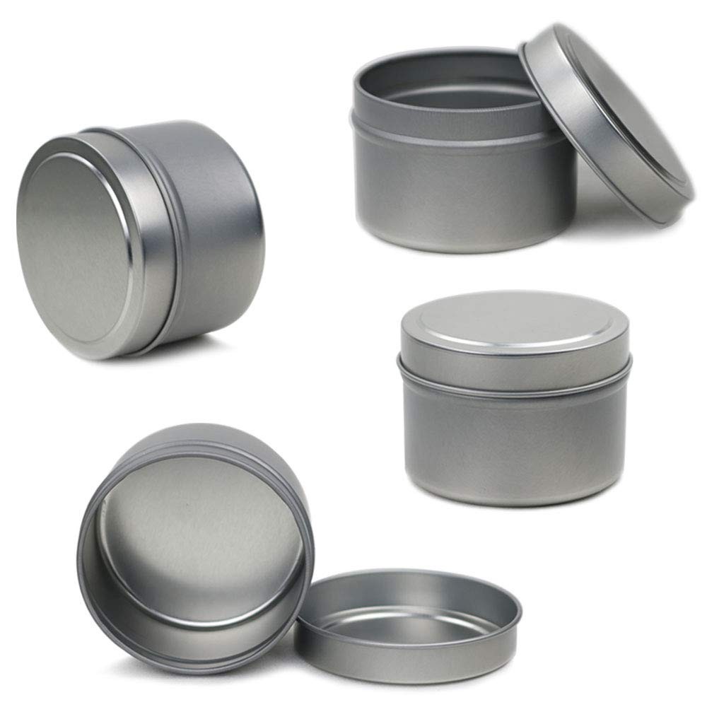 Candle Tin 24 Piece 4 Oz For Candle Making