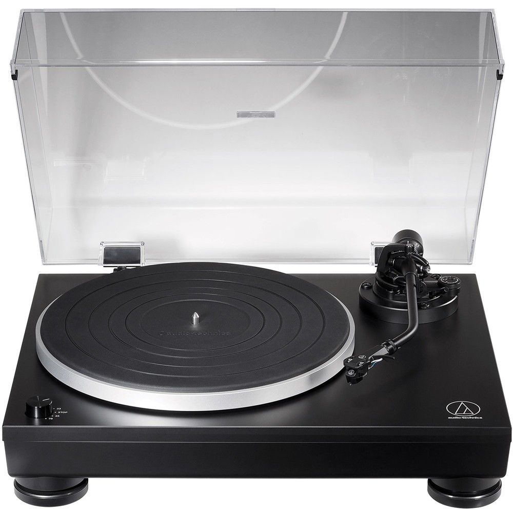 Audio-Technica AT-LP5X Fully Manual Direct Drive Turntable w/ Accessories Bundle
