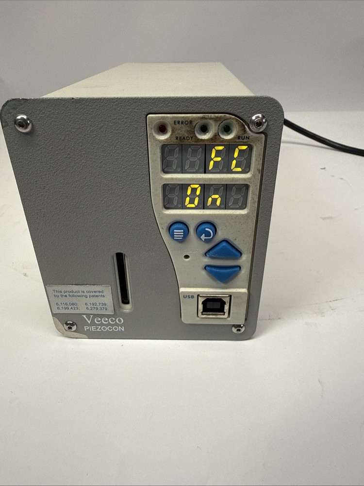 Veeco PZ3-80-1-01-101 Gas Concentration Sensor Controller PIEZOCON