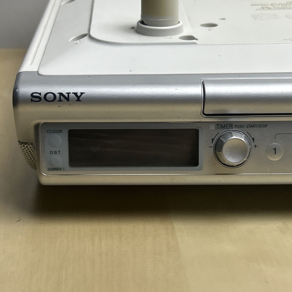 Sony ICF-CD543RM Under Cabinet Radio CD Player Clock