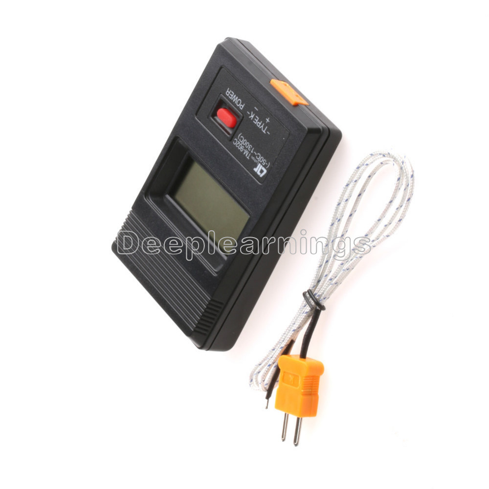 TM902C LCD K Type Thermometer Temperature Meter Probe+ Thermocouple Probe