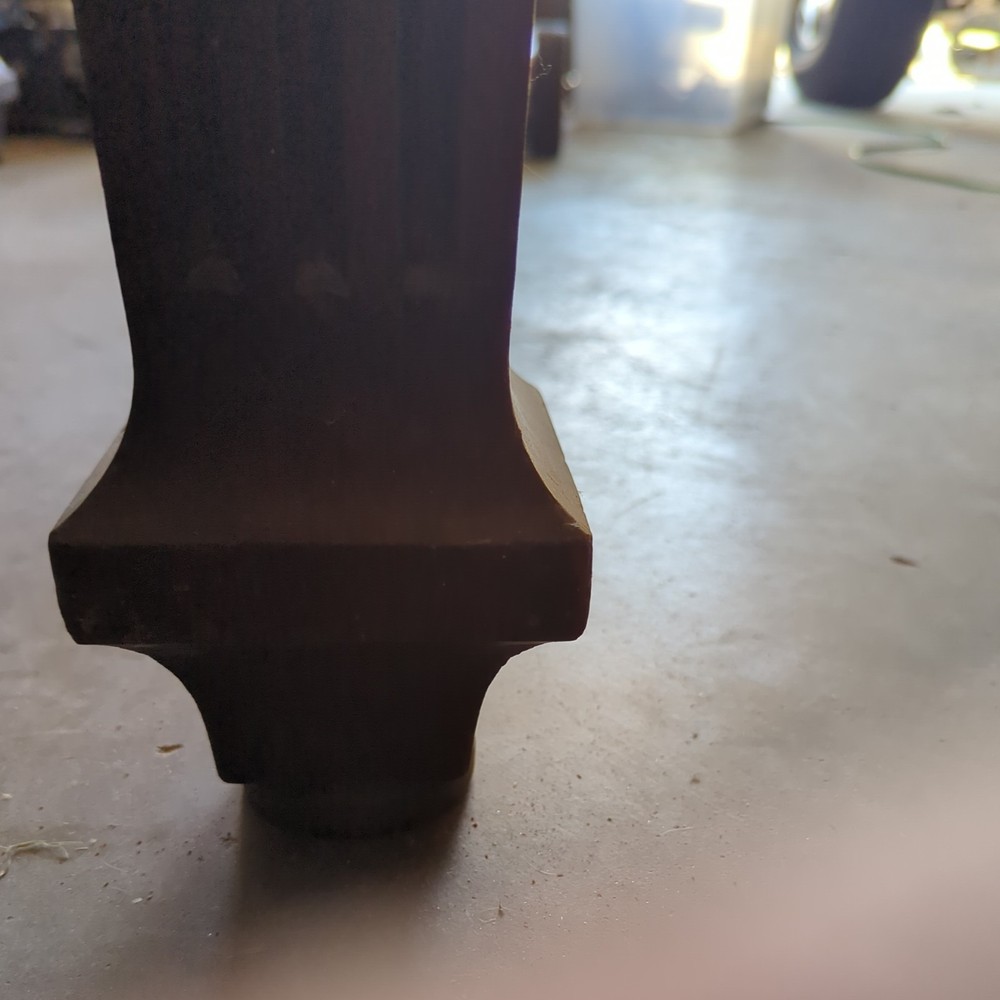 Antique J & E ascott Slate Bed Snooker Pool Table/Dining Table