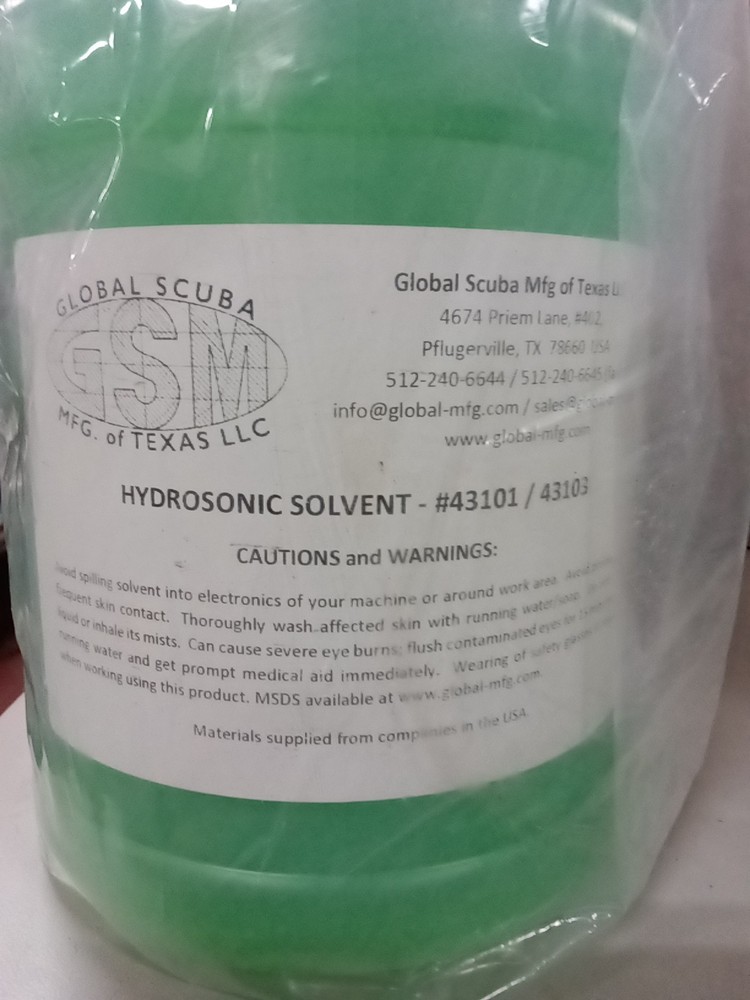 Scuba Gear HydroSonic Solution , 1 Gallon 648