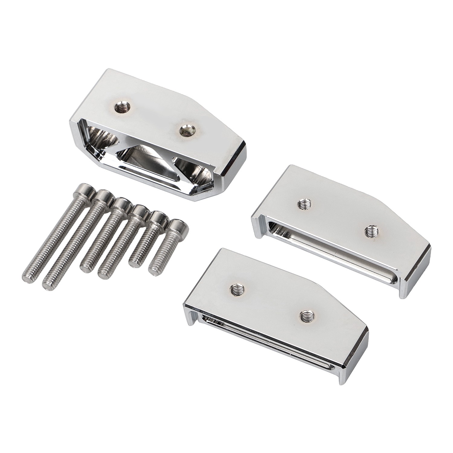 1" 1.5" 2" Side Stand Kickstand Lift Block for Harley Dyna Heritage Softail FXST