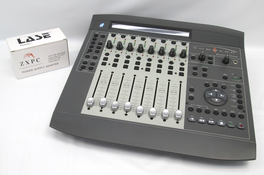 Digidesign Focusrite Command 8 Mixing Controller DAW Control Surface & PSU