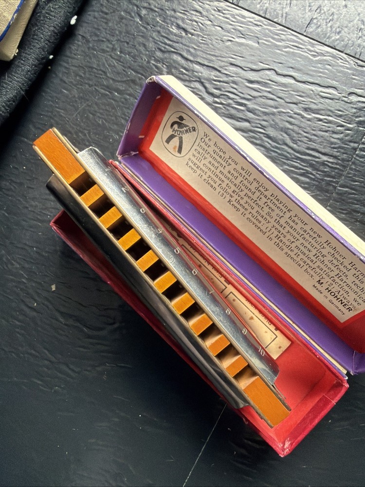 Pre-War Marine Band Harmonica, 2 Quantity