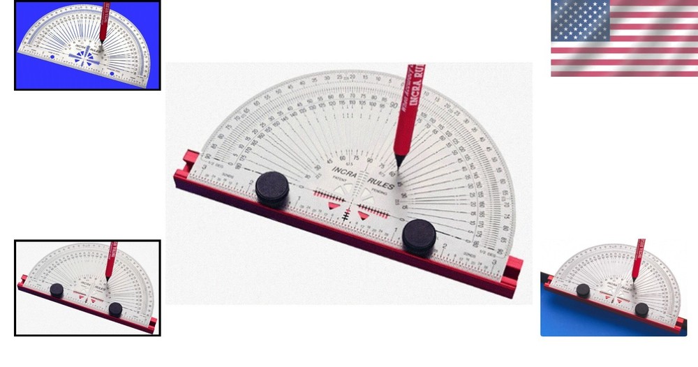 Protrac06: Professional 6-Inch Precision Marking Protractor