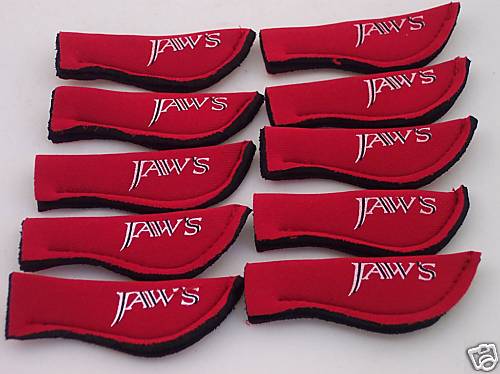 JAWS ROD TOP COVER FOR Calstar Loomis Seeker Shimano fishing ROD 20/pack Red