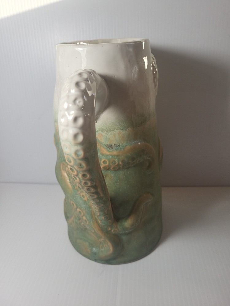 Ceramic Octopus Themed Pitcher