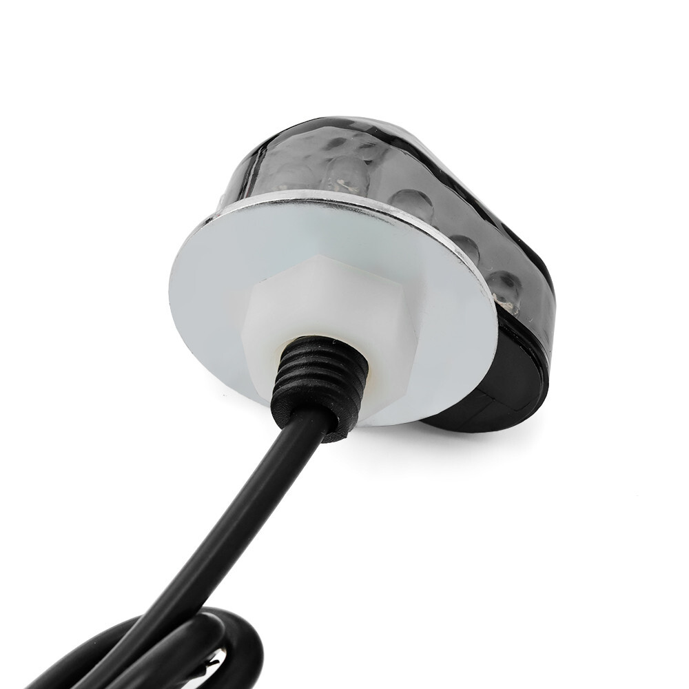 Smoke LED Flush Mount Turn Signals Lights for YAMAHA YZF R7 2021-2024 YZFR7