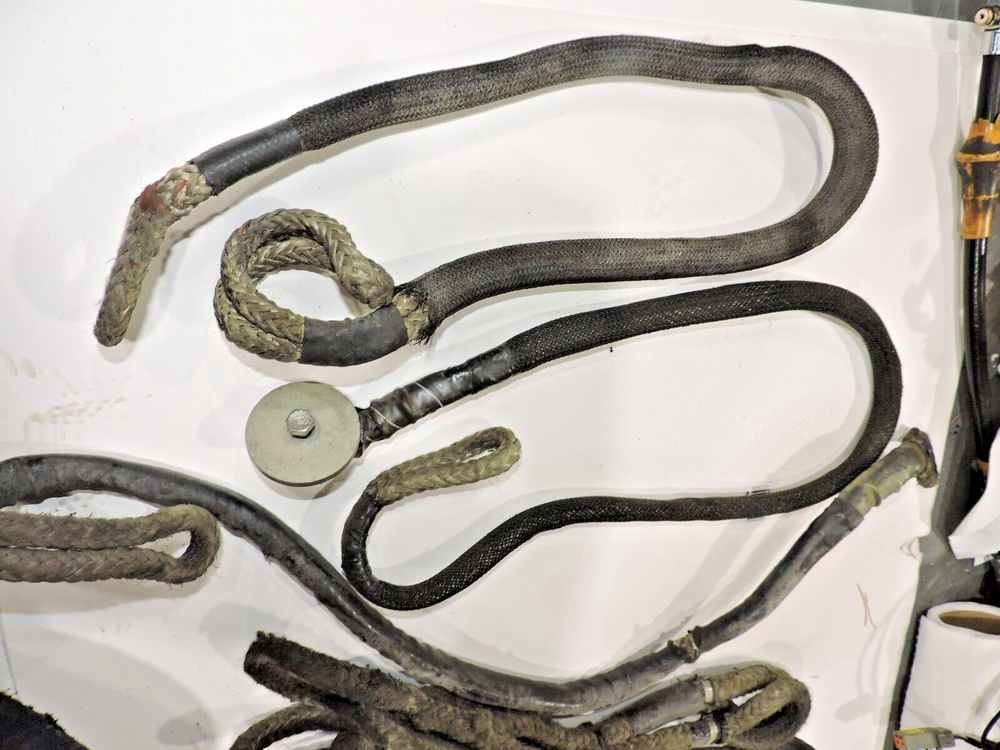 (7) Aassorted Amick brand safety tethers Nascar Late Model