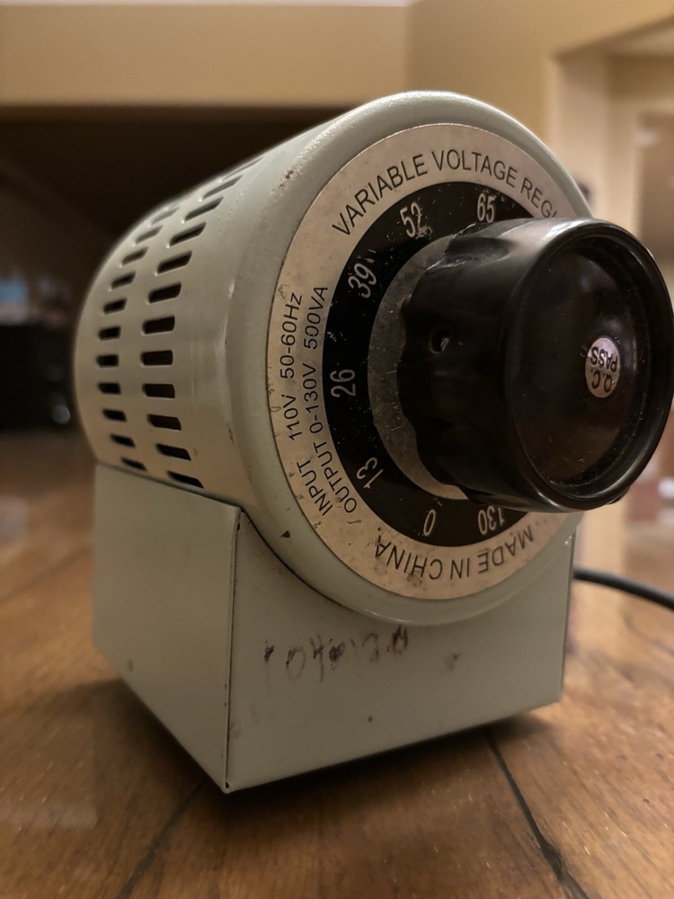 ⭐️Machine TDGC – 0.5KM⭐️500VA Variable Output AC Converter⭐️Untested⭐️