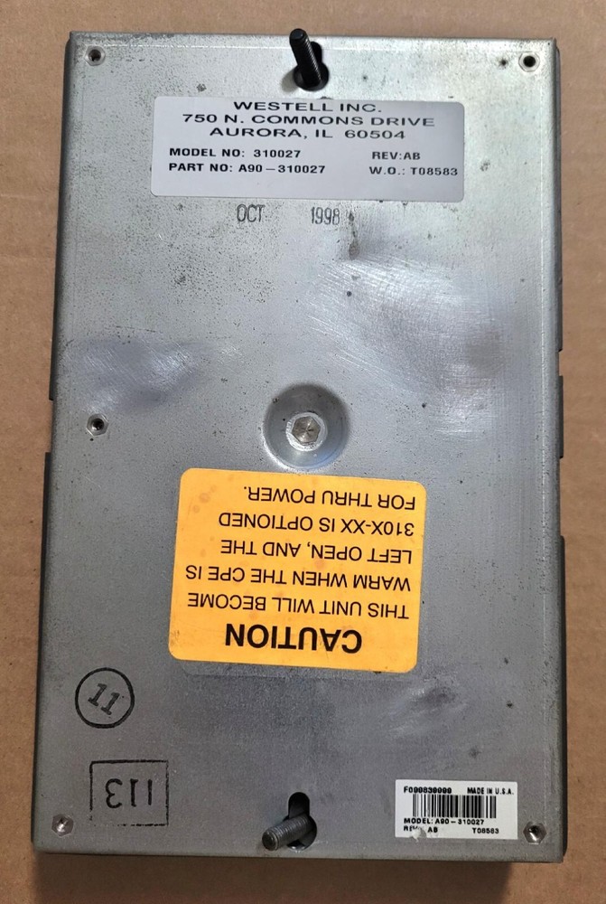 WESTELL 310027 T1 FACILITY LOOPBACK UNIT A90-310027