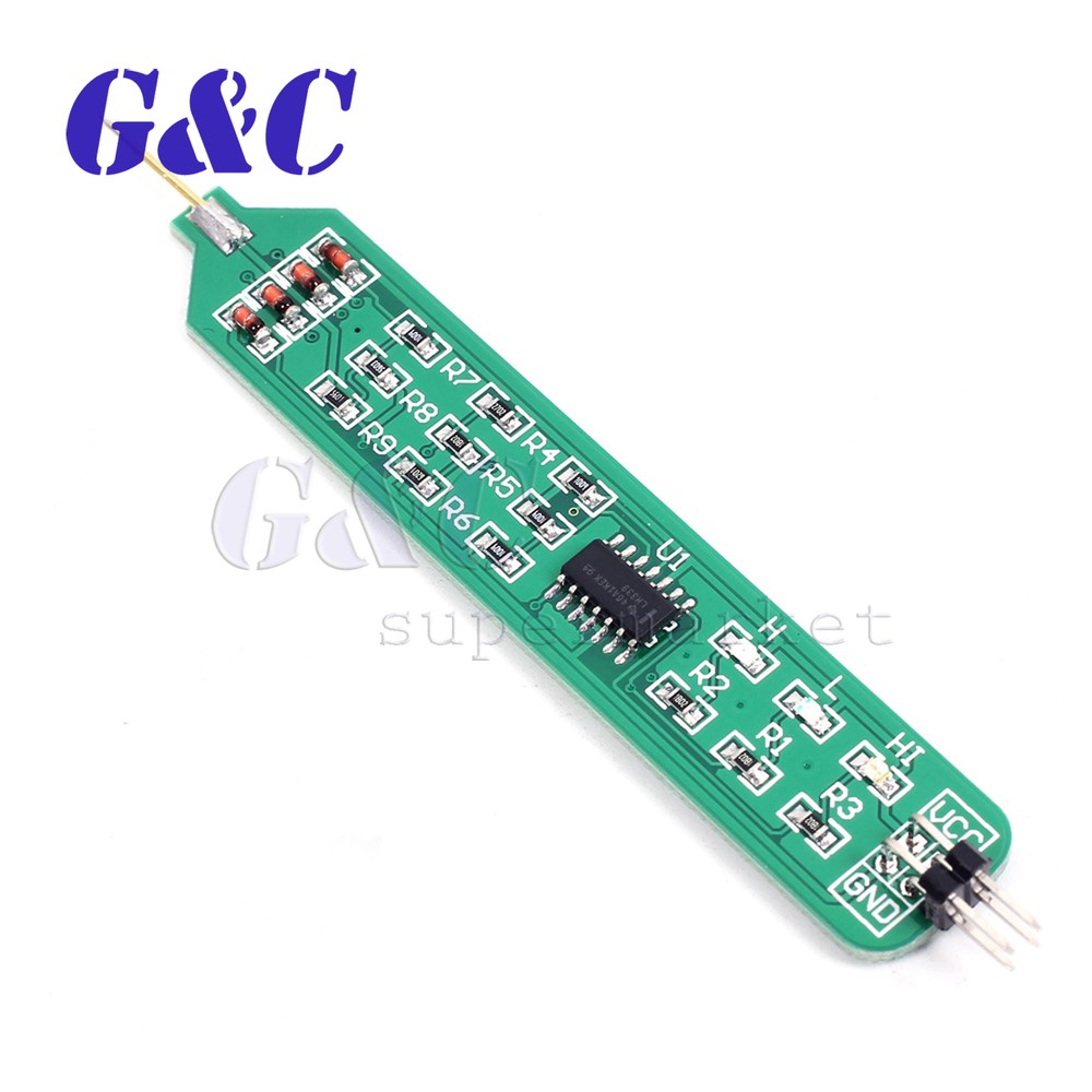 Logic Tester Pen Level Tester 5V 3.3V Digital Circuit Debugger Learning Board