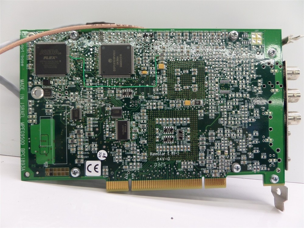 Optibase BPC1893A Video Capture Card with BPC1886A Output Module