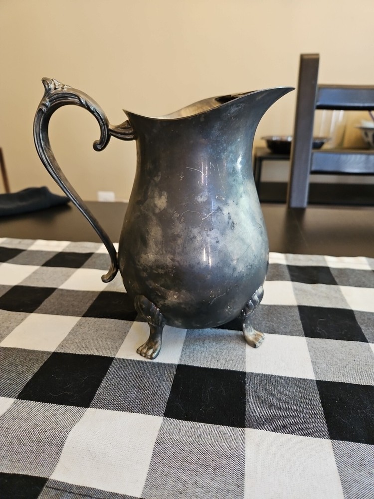 Vintage Leonard Silver Plated Pitcher