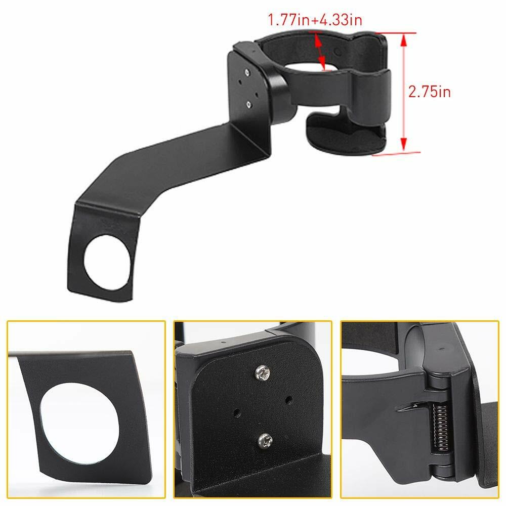 Drink Cup Phone Holder Bracket Organizer for Jeep Wrangler JK 07+ Multi-Function
