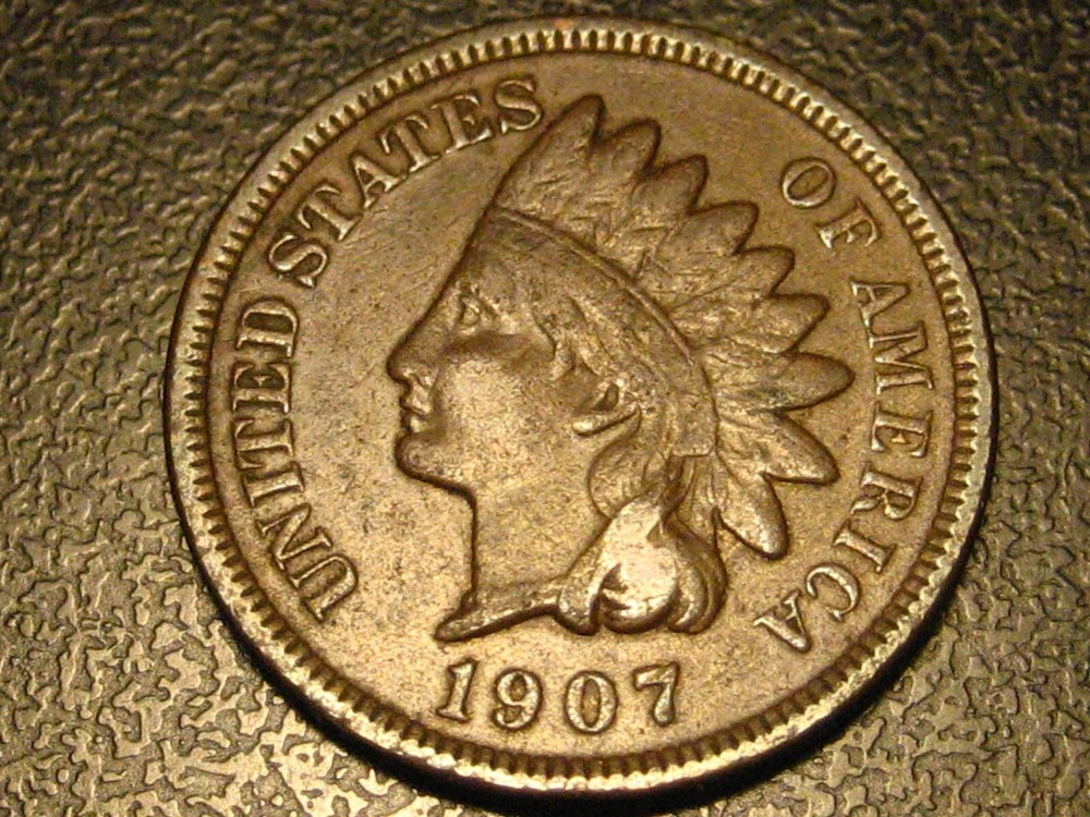 1907 Indian Head Cent VF