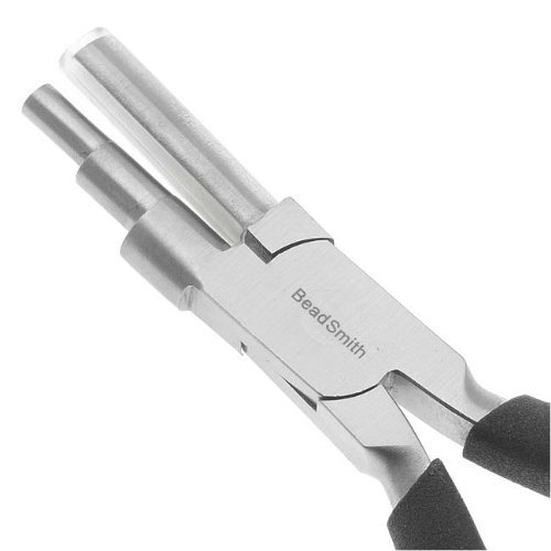 BEADSMITH 5 7 10mm Wrap & Tap Looping Pliers Small Multi-Step Wire Forming Loop