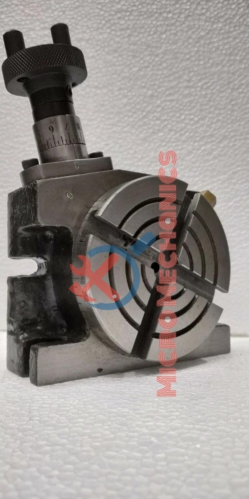 Rotary Table 4" 100mm 4 T Slots for fixing work