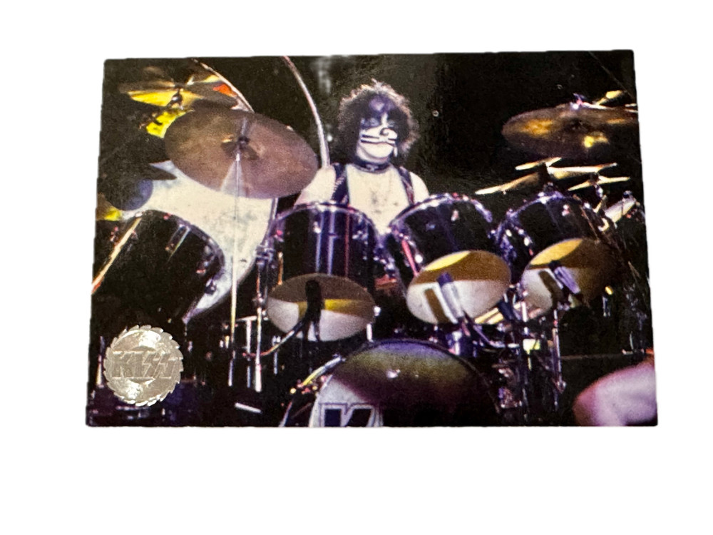 KISS Rock Band Peter Criss Dynasty Tour Performance Photo Trading Card