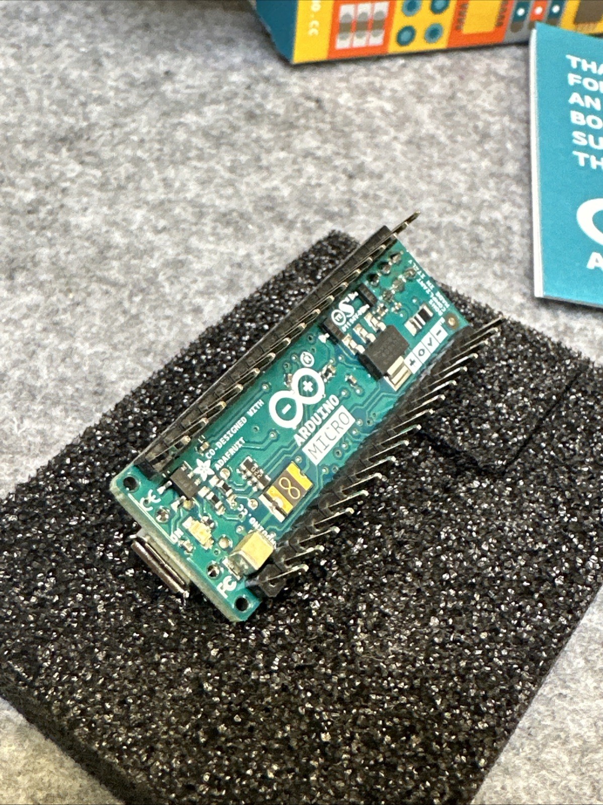 Arduino Micro with headers (A00053) Control Board