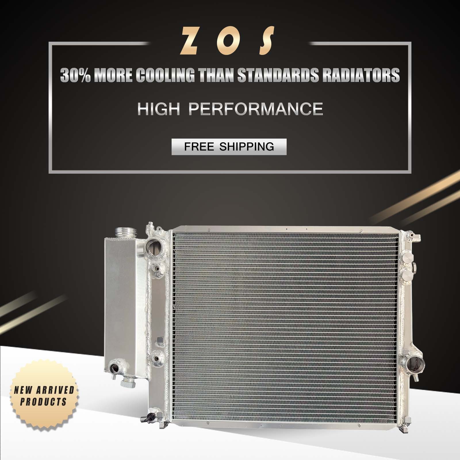 2Rows Radiator For BMW E34 525i 1989-1995 BMW 525iT 1993 L6 2.5L AT