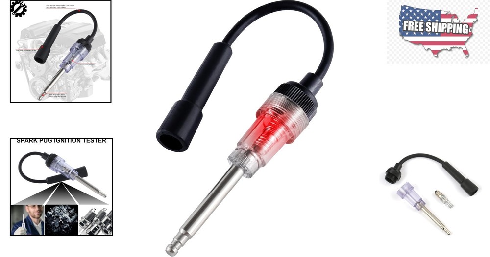 Universal Engine Plug Tester – Efficient Ignition Diagnostics for Cars & Mowers