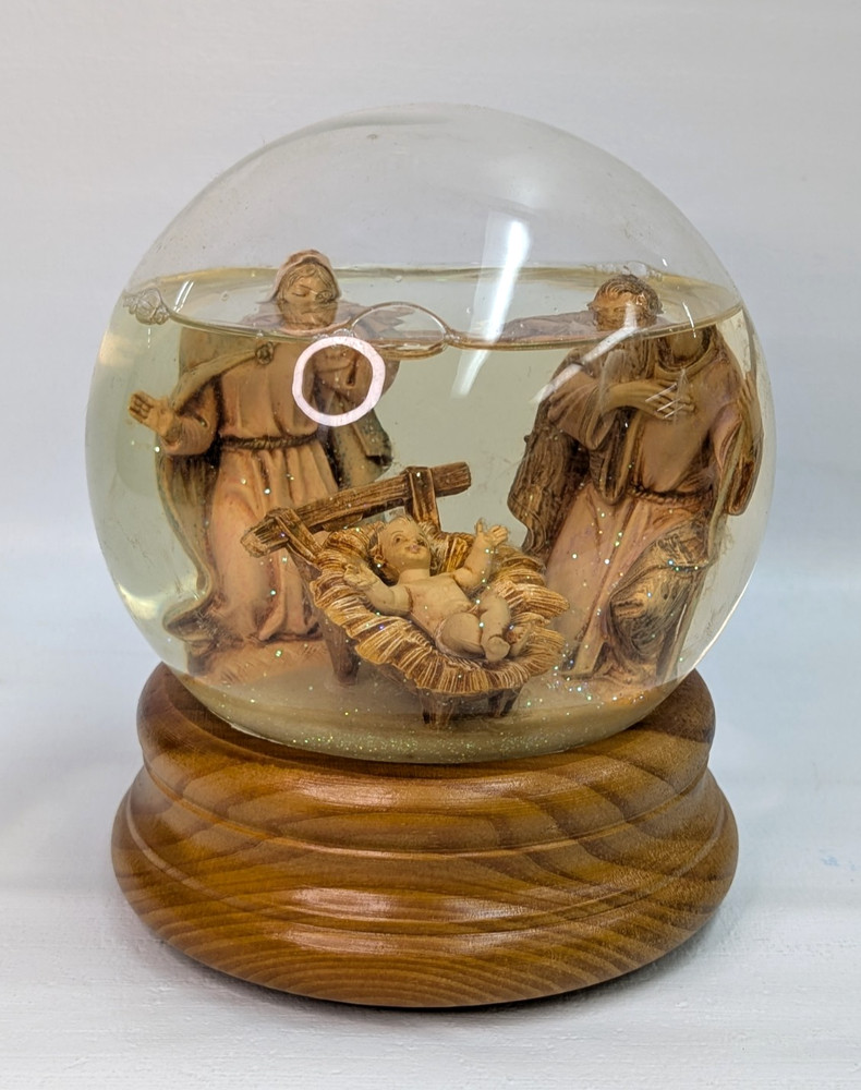 Fontanini Musical Nativity Glitterdome