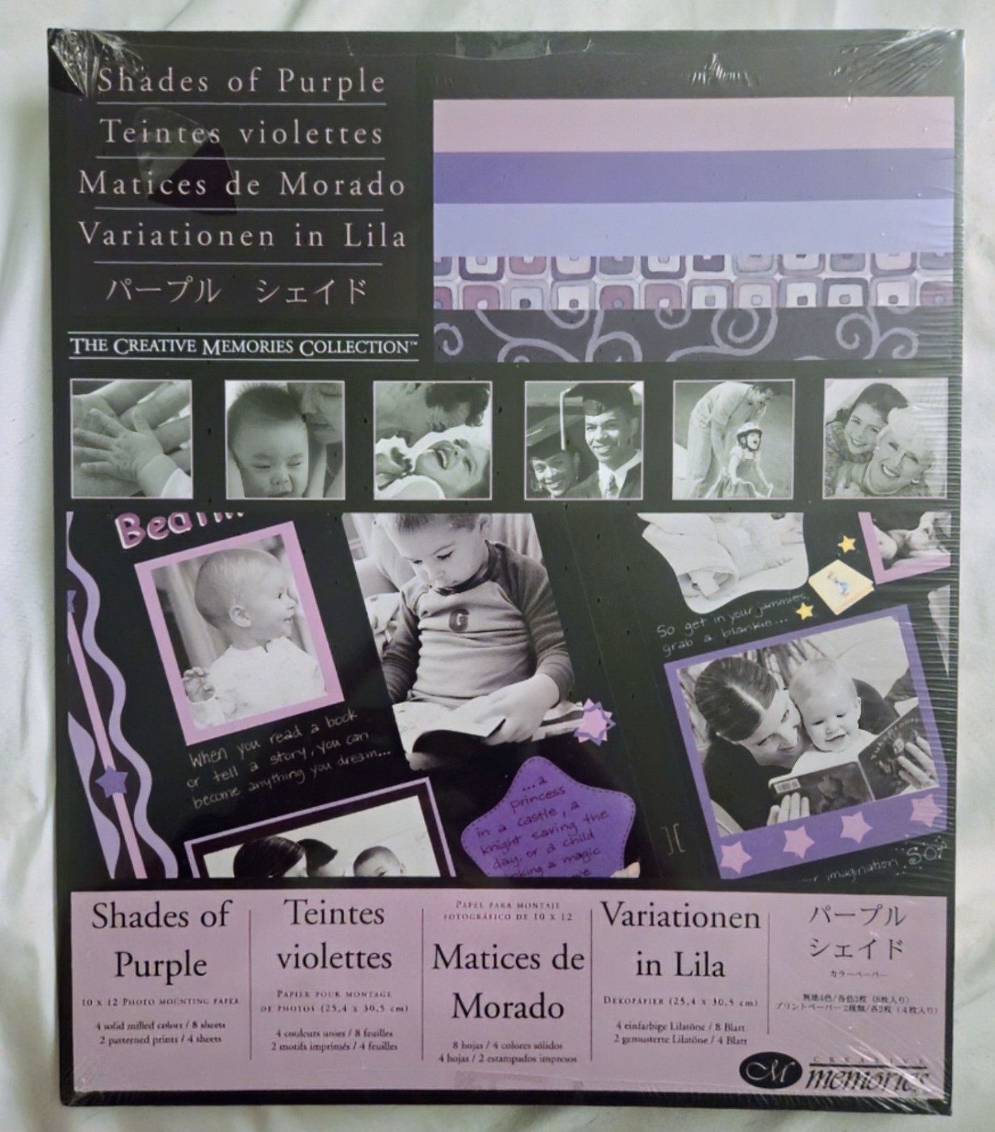 Creative Memories 10 X 12 and 12x12 Photo Mount Paper & Paper Sets-NEW