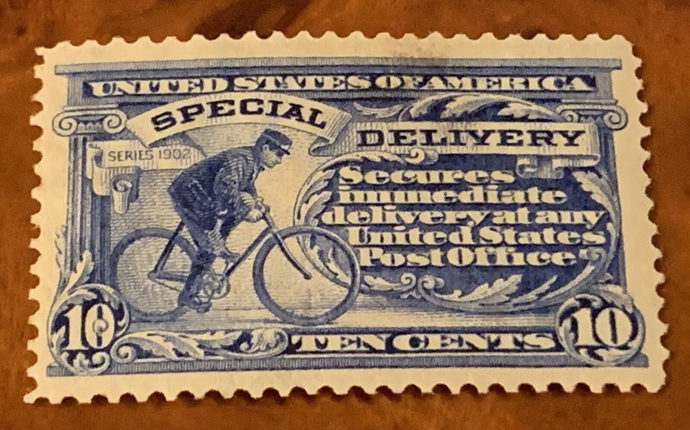 US Stamp # E8 Special Delivery OG MH