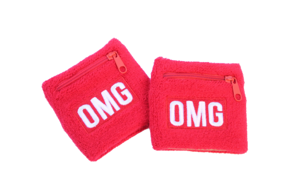 OMG® Zipper Pocket Wristband