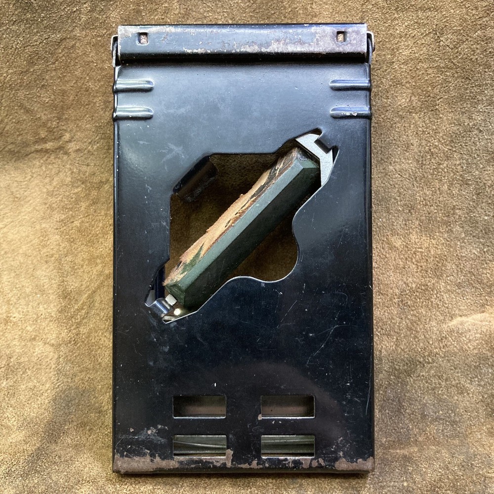 Vintage Soviet Razor Blade Sharpener MOSSTAMP USSR