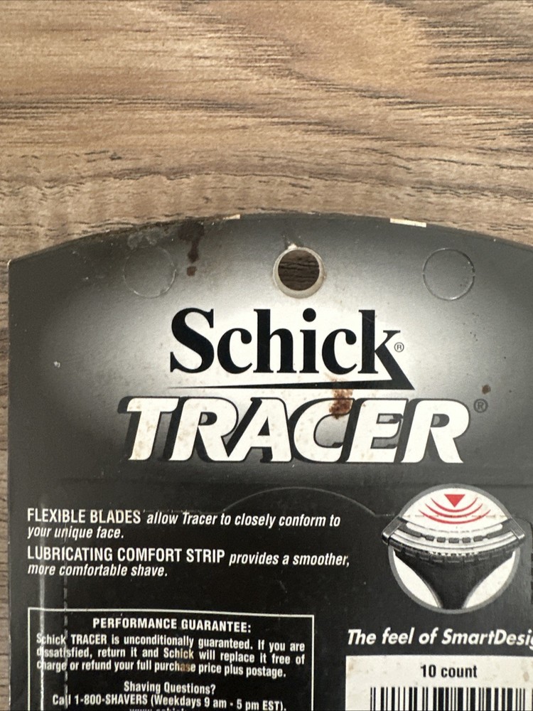 Schick Tracer 10 Refill Blades NOS