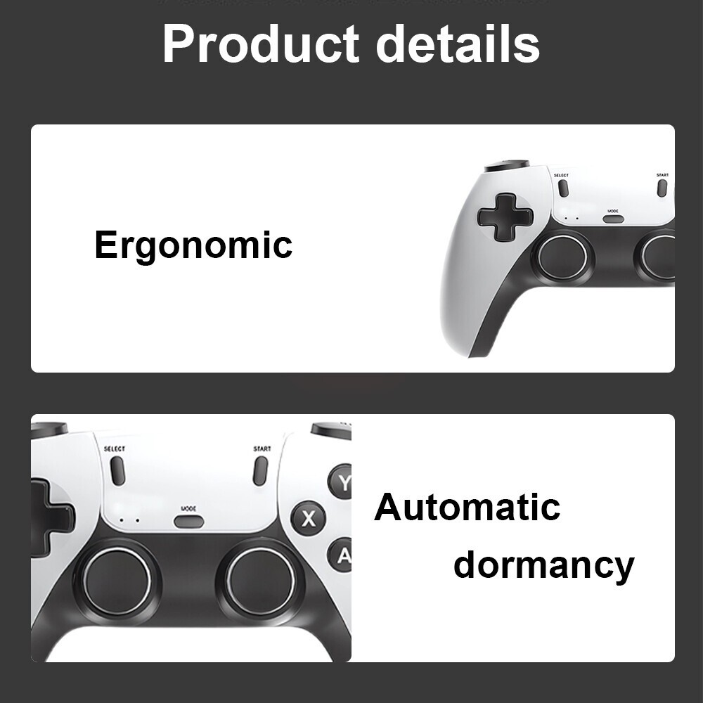 Retro Game Console 40000+ Games 4K HDMI Output w/ 2 Wireless Controllers & 128GB