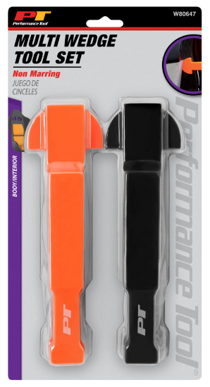Performance Tool W80647 6pc Multi Wedge Tool Set - Windshield Molding/Door Clip