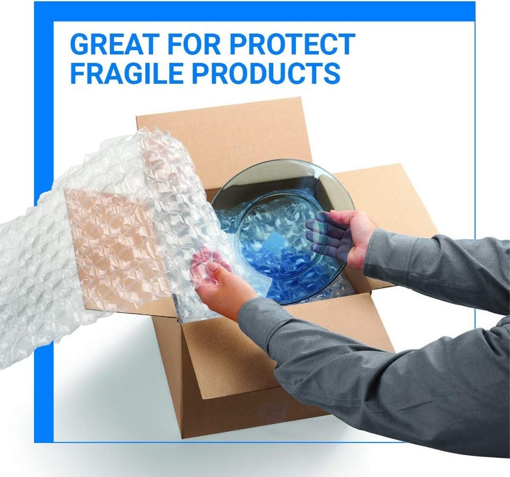 Bubble Cushioning Wrap Rolls Perforated 12" Packaging