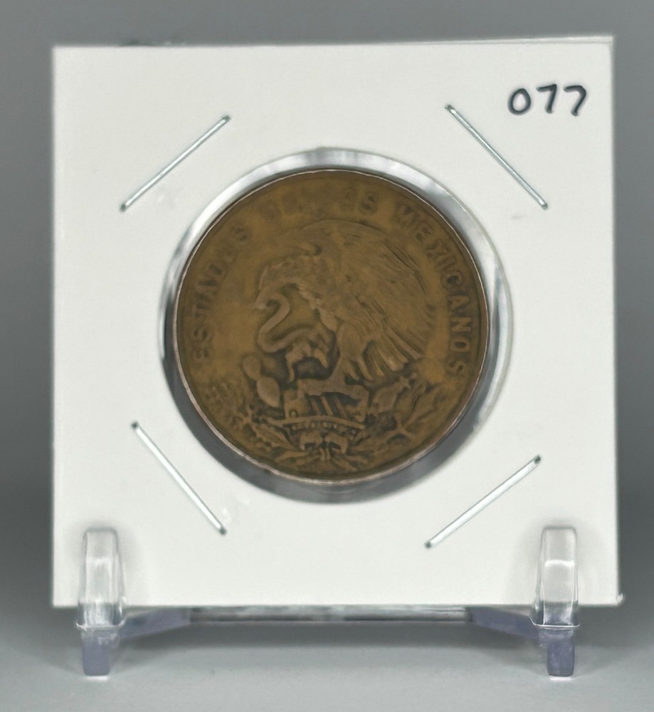 1957 Mexico - 20 Centavos Coin