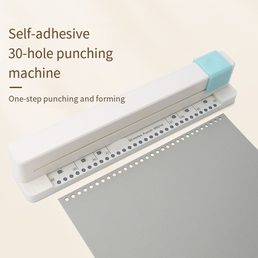Punching Machine 30 Hole Document Collar Notebook Punching Machine Manual9316