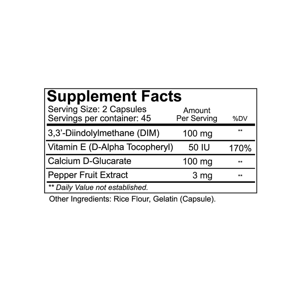 NutraKey - DIM - 90 Capsules