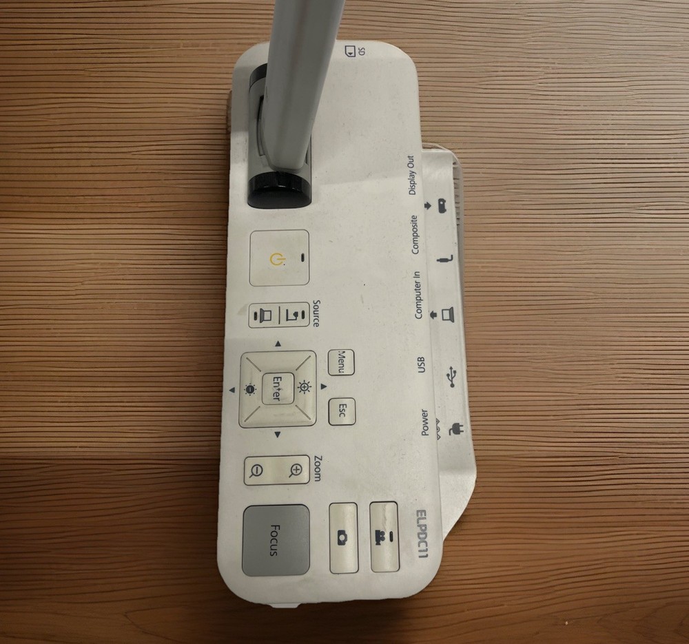 EPSON ELPDC11 DOCUMENT CAMERA PRESENTER USB 2.0