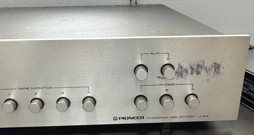 Pioneer U-24 Program Selector Audio Control Unit Vintage Japan