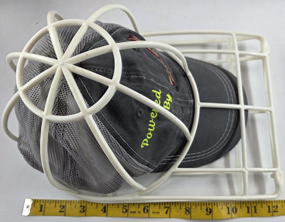Hat Washer Baseball Cap Cleaner Machine Washing Cage Holder Frame Net EUC