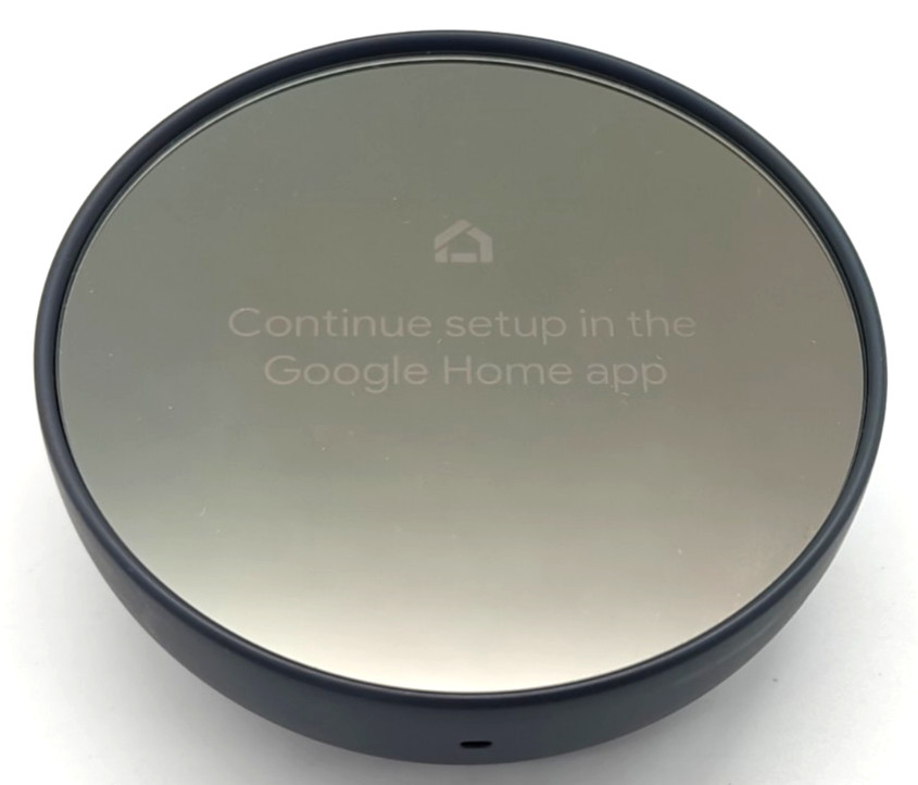 Used Google Nest Thermostat Smart Wi-Fi Thermostat Battery Gray – Mirror Display