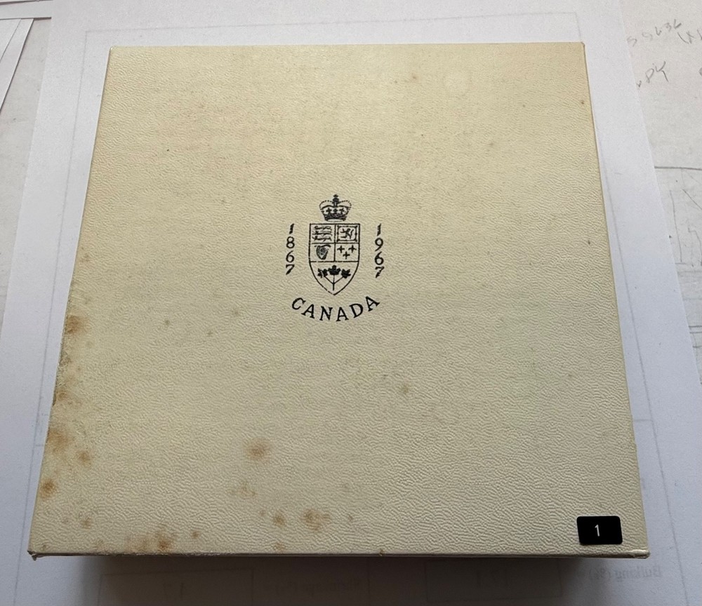 Canada 1967 Proof Set With $20 Gold