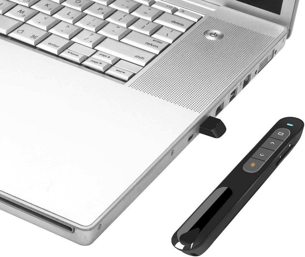 Powerful Wireless Presenter Remote with Hyperlink & Volume Control Functionality