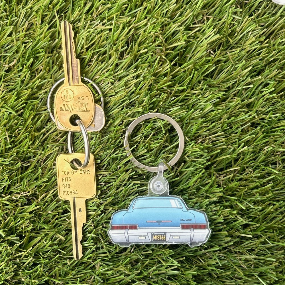 1966 Chevy Impala Acrylic Keychain